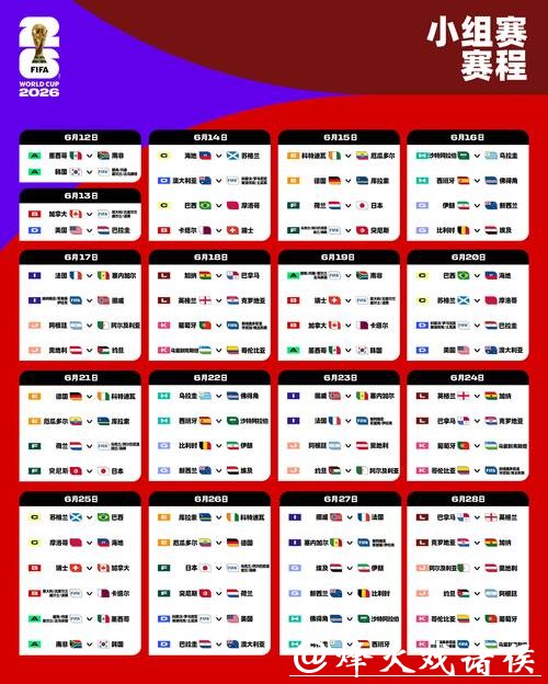 2026世界杯外围赛关键比赛时间盘点 2026世界杯外围赛关键比赛时间盘点